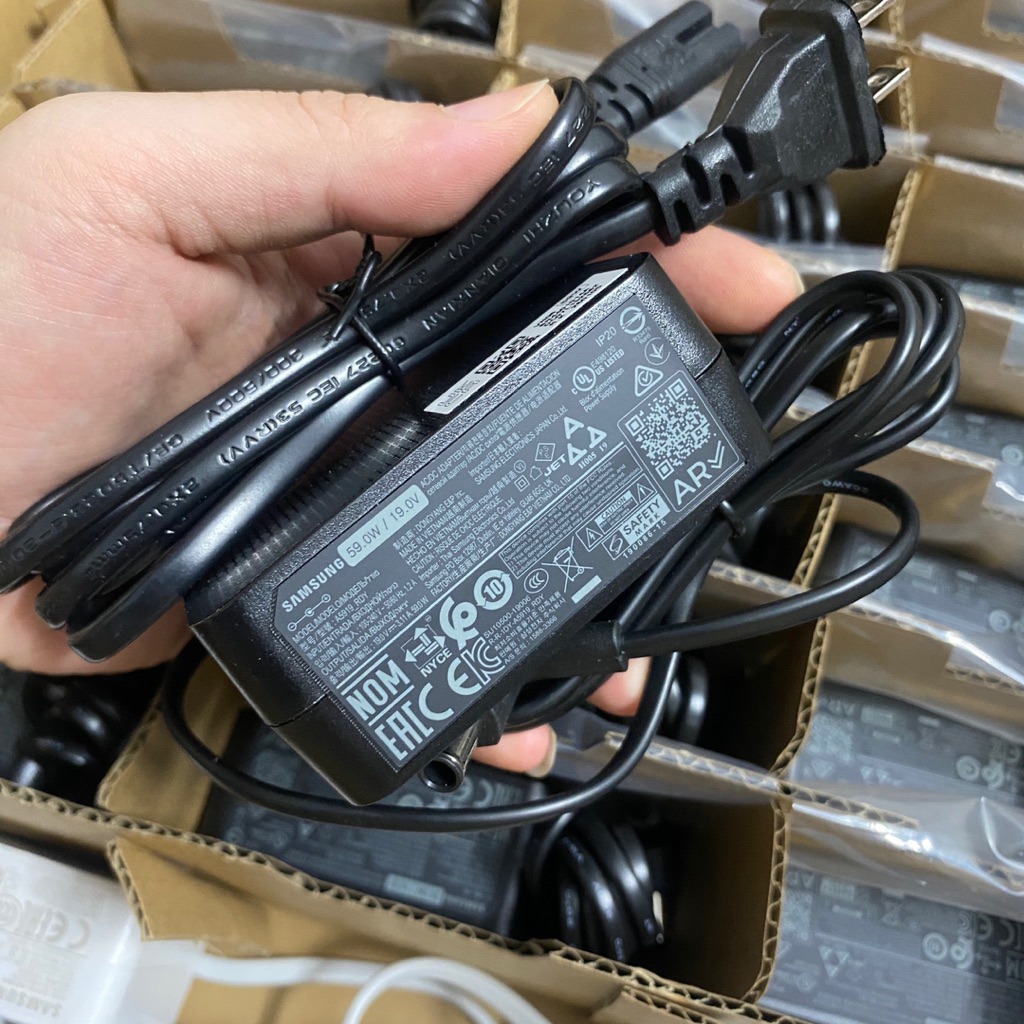 Nguồn Apdapter  SAMSUNG dùng cho Màn hình, tivi, loa SAMSUNG Chính Hãng 19V 3,11A 59W