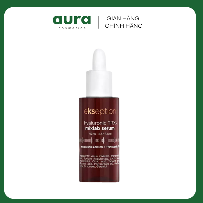 [Ekseption] Serum Dưỡng Sáng Mờ Sắc Tố Ekseption Hyaluronic TRX Mixlab Serum 75ml