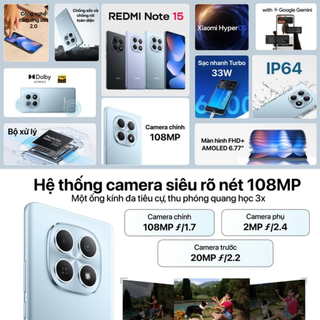 Xiaomi Redmi Note 15 4G (6GB - 128GB) - Hàng Chính Hãng | BigBuy360 - bigbuy360.vn