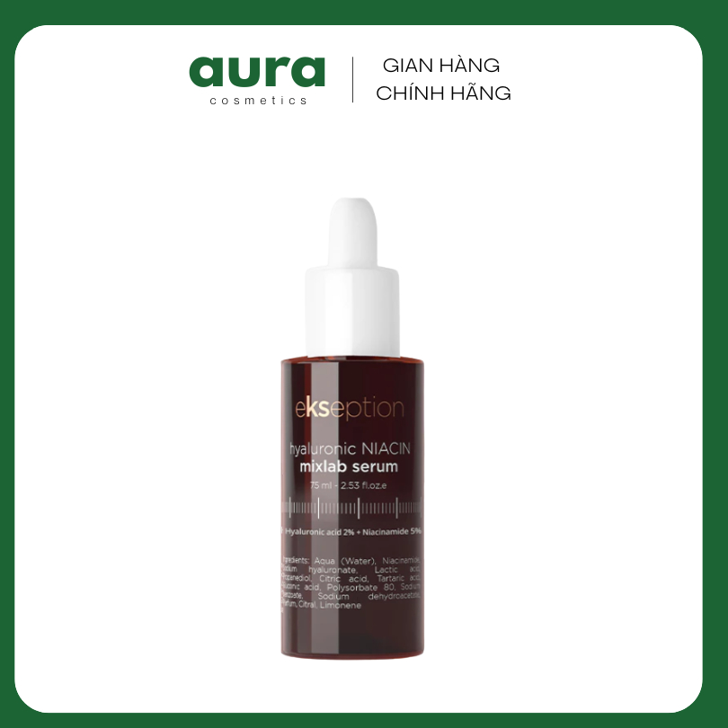 [Ekseption] Serum Sáng Da, Mờ Thâm Mụn Ekseption Hyaluronic NIACIN Mixlab 75ml