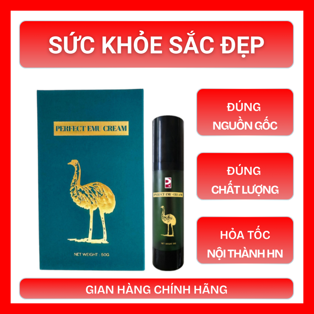 Dầu EMU cream - kem EMU cream perfect giải quyết các vấn đề về da giảm đau thông kinh lạc