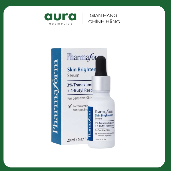 [Pharmaform] Serum Sáng Da Pharmaform Skin Brightener Serum 3% Tranexamic acid + 5% Niacinamide 20ml