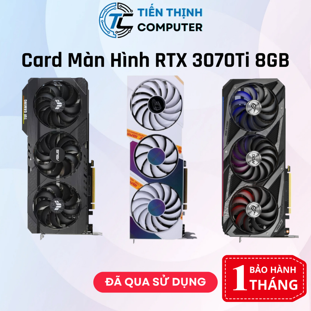Card Màn Hình RTX 3070Ti 8GB MSI GAMING X TRIO, GIGABYTE AORUS MASTER, COLORFUL ULTRA WHITE,