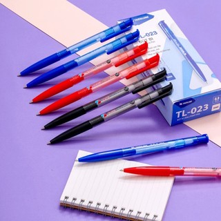 Combo 5/10/20 Cây Bút Thiên Long TL-023 Mực Xanh Đen Đỏ Ngòi 0.8mm