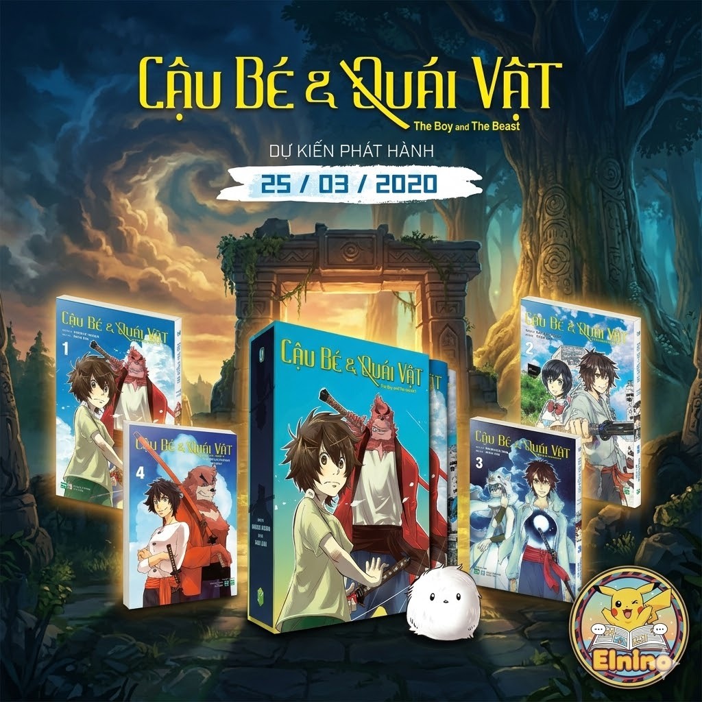 Bọc sách Boxset Cậu bé quái vật - Seal