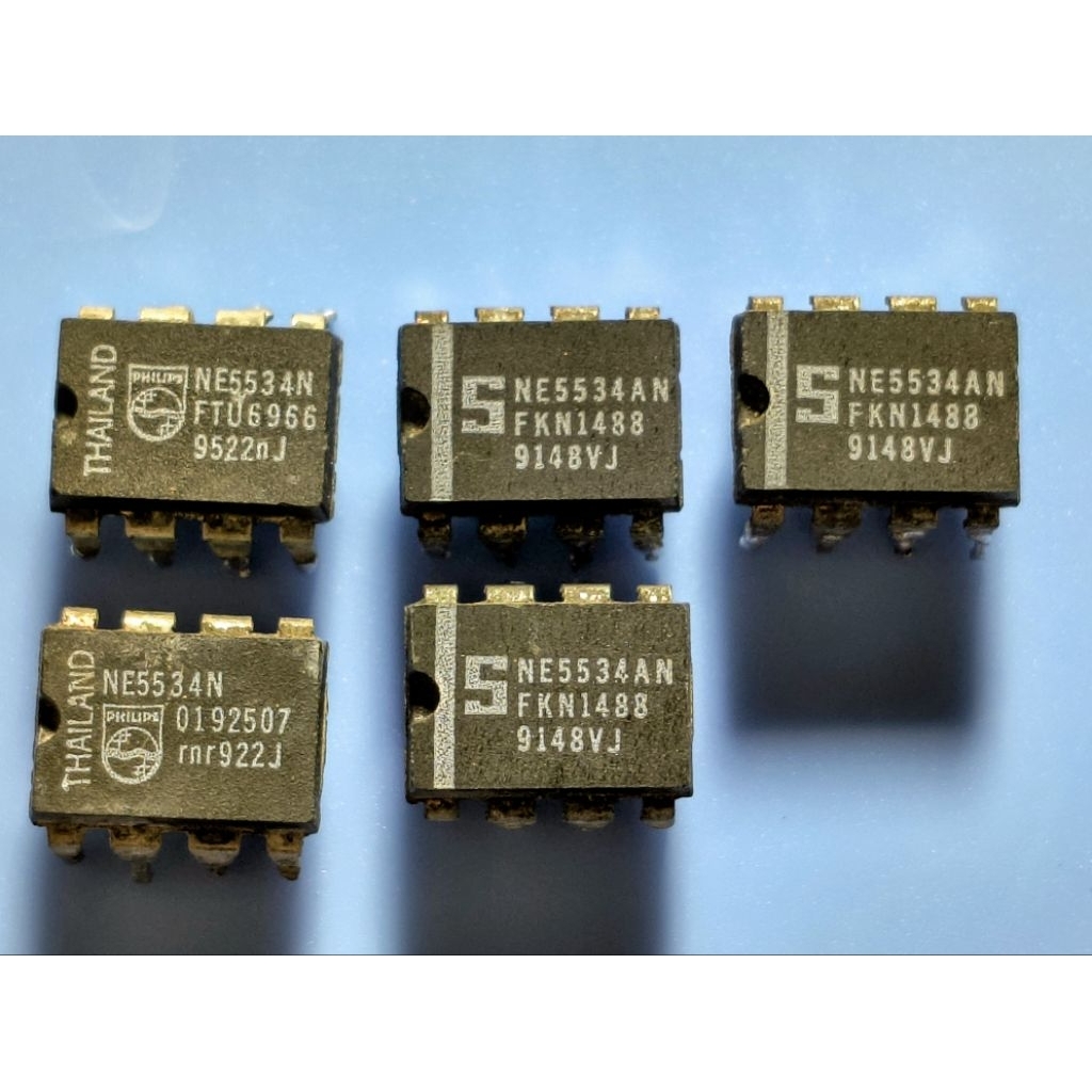 OpAmp NE5534AN / NE5534 / 5534 Signetics, Philips (tháo máy)