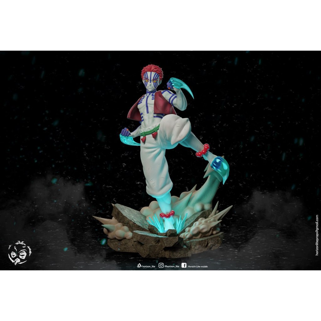 File in 3D mô hình Akaza - Demon Slayer (KHÔNG PHẢI MÔ HÌNH)