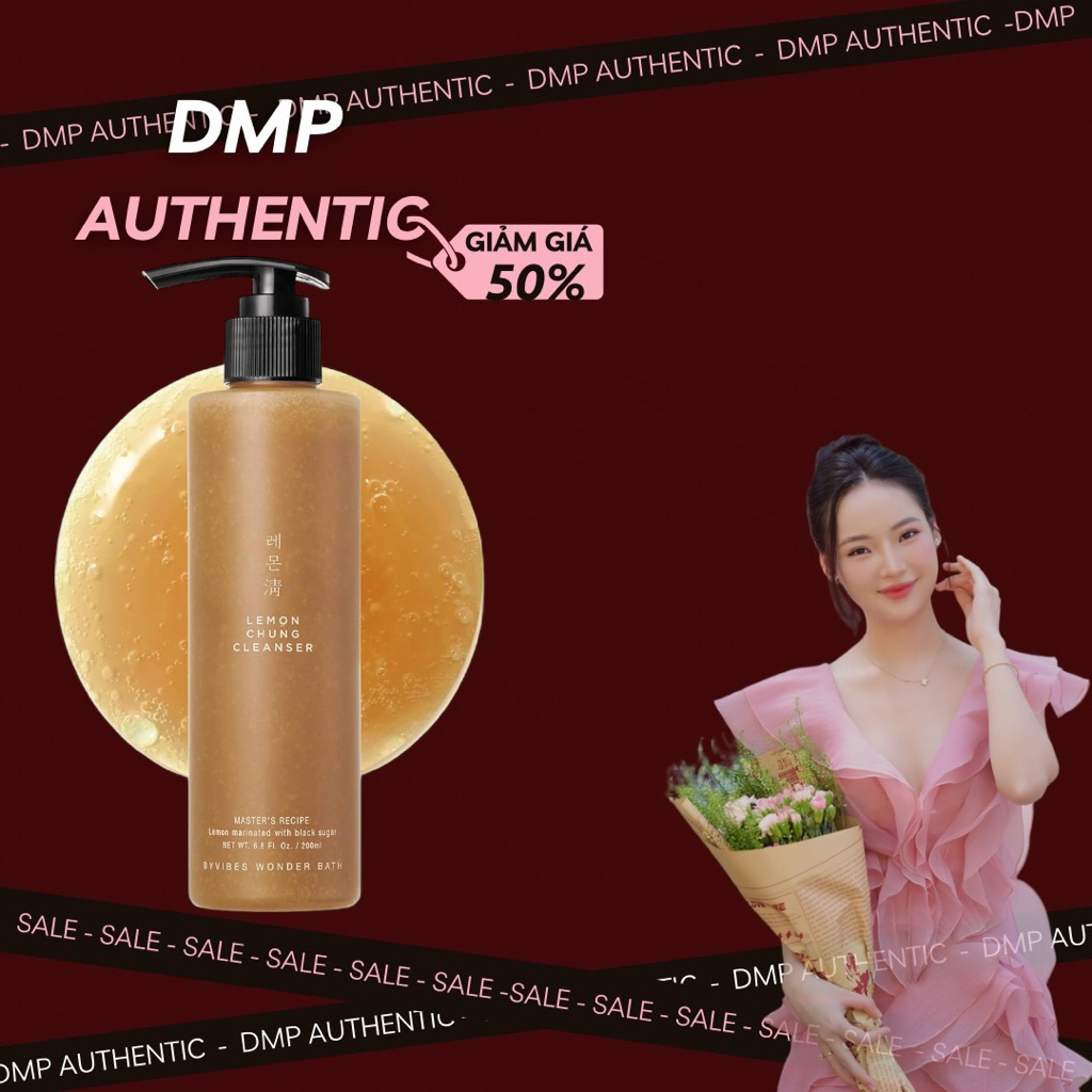 Sữa rửa mặt chanh đường đen Lemon Chung Cleanser 200ml