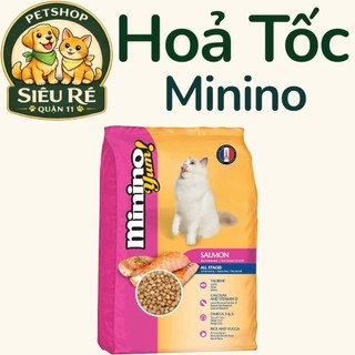 [GÓI 350G] HẠT MININO YUM SALMON GÓI 350G - VIỆT NAM -