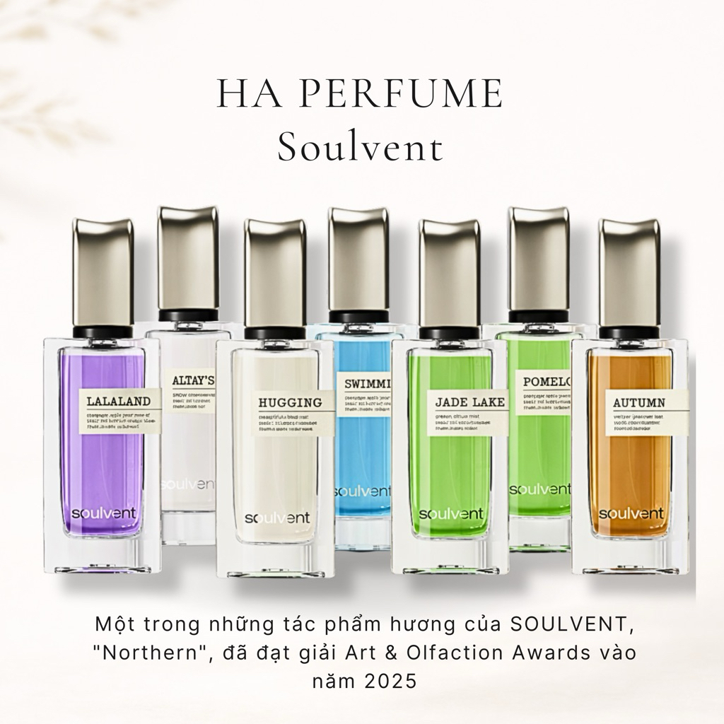 NƯỚC HOA SOULVENT MOMENT EDP – LALALAND / JADE LAKE / ALTAY’S SNOW / AUTUMN / HUGGING / SWIMMING – U