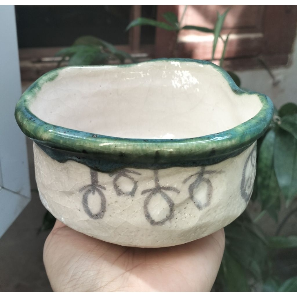 Bát Chawan Oribe và Chawan mộc