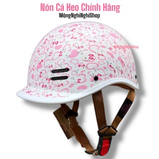 (NÓN BẢO HIỂM ĐẠT CHUẨN) Nón Bảo Hiểm Cá Heo Kity Chính Hãng CR HELMET CAMRY- Bảo Hành 12 tháng