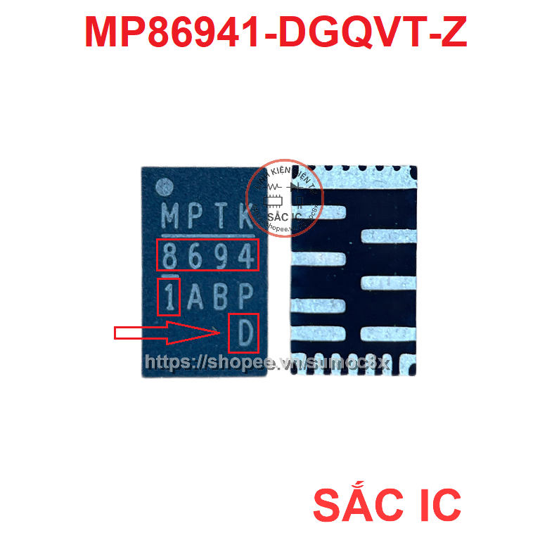[MP49] MP86941-DGQVT-Z MP86941D 86941 8649 ic nguồn trên bo mạch - Mới nguyên bản - Original NEW
