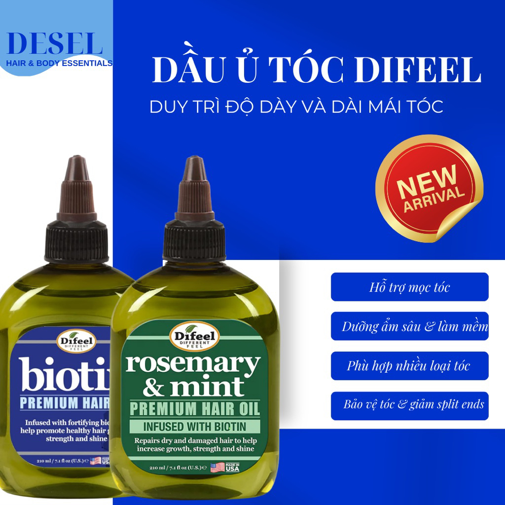 [DESEL]DẦU Ủ DA ĐẦU DIFEEL PREMIUM HAIR OIL