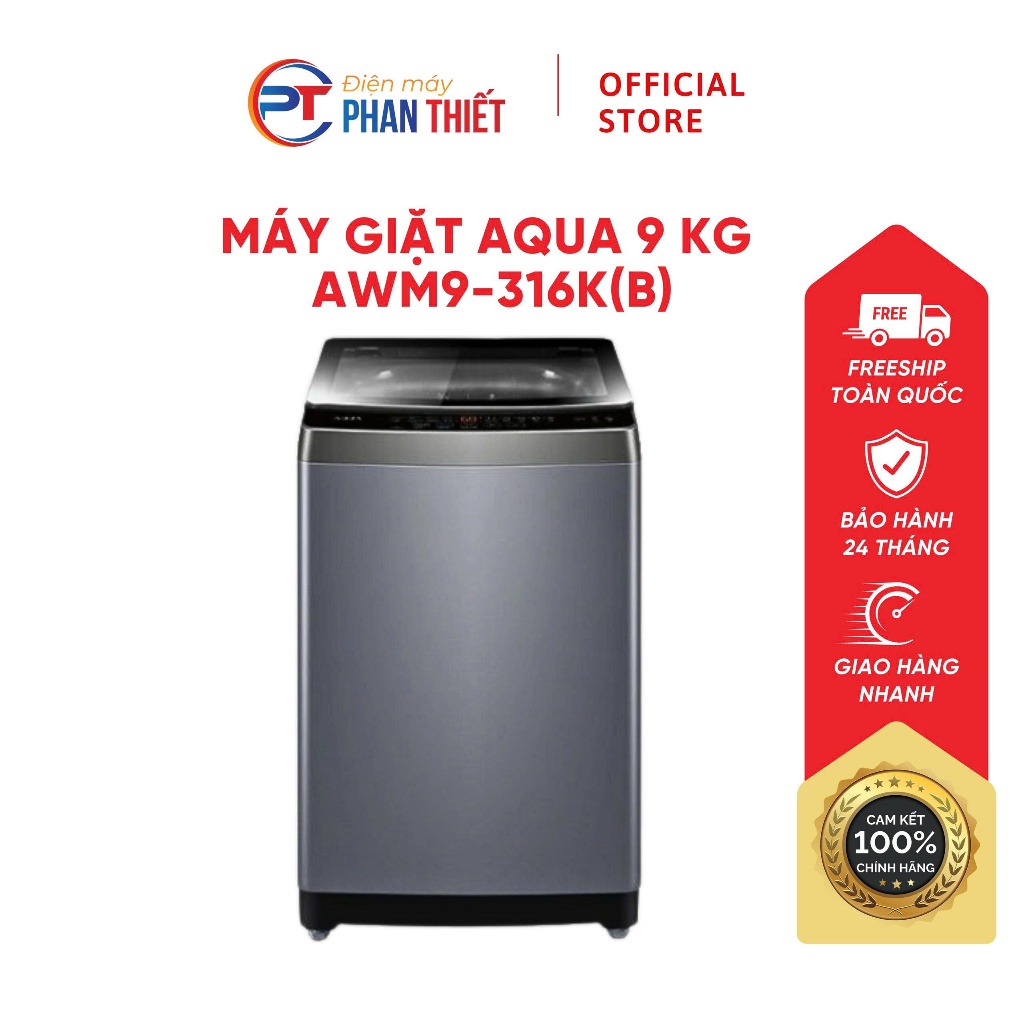 Máy giặt Aqua 9kg AWM9-316K(B)