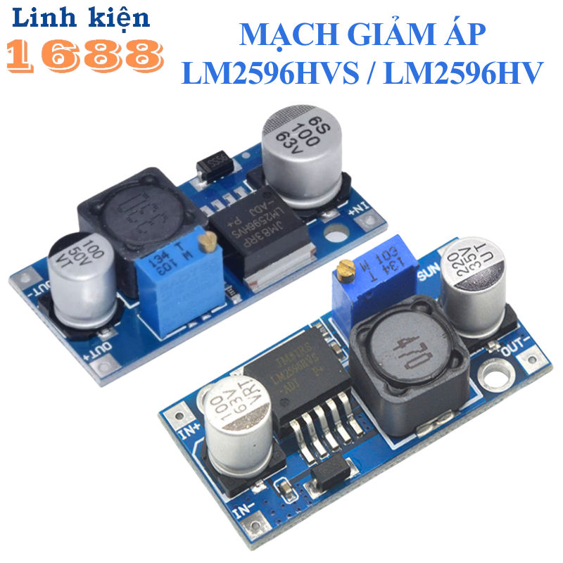 Mạch nguồn giảm áp, hạ áp ( điện áp cao) LM2596HVS / LM2596HV