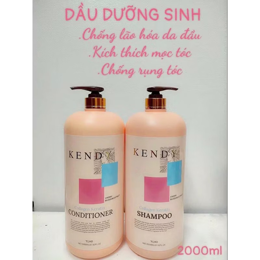 Dầu gội xả dưỡng sinh KENDY 2000ml
