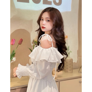 ĐẦM LỤA MOCKING TAY DÀI RỚT VAI MOCKING