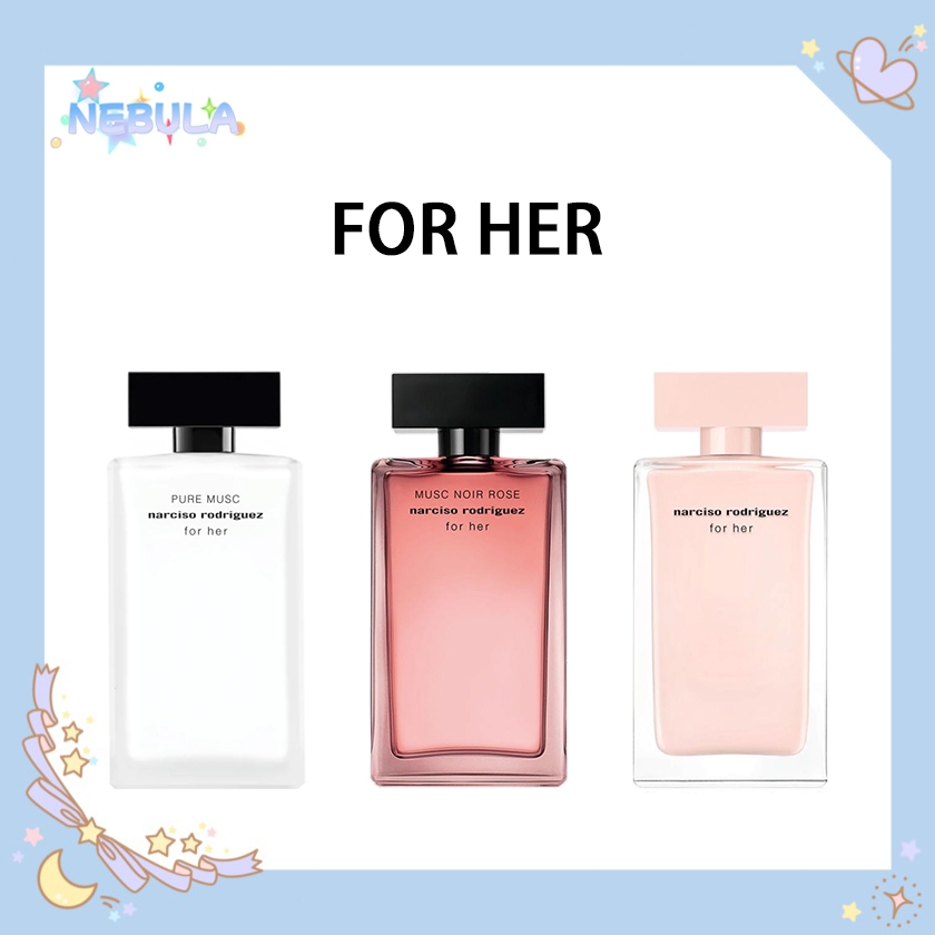 nước hoa NR Pure Musc For Her & For Her EDP & Musc Noir Rose For Her 100ML-EDP-Ngọn lửa vĩnh cửu