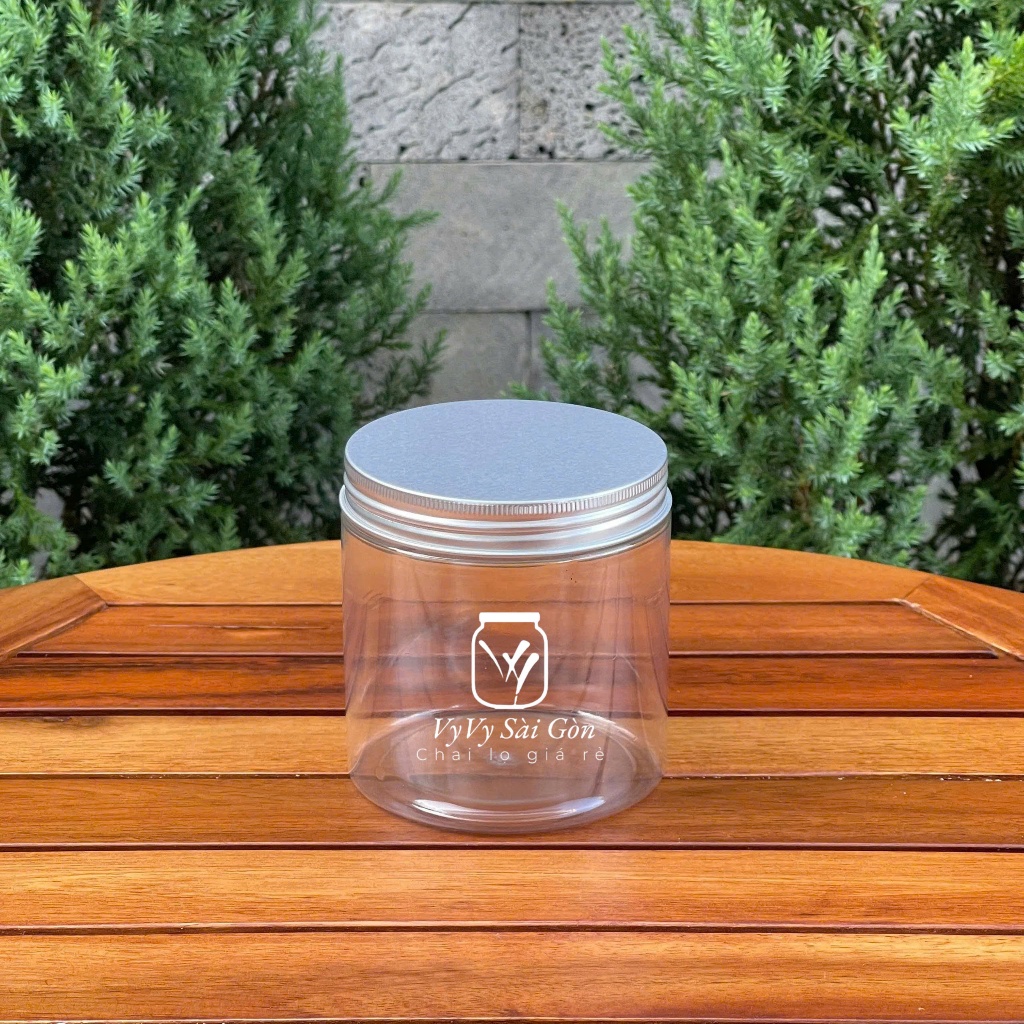 [Sỉ 10 hu] Hũ Nhựa PET Nắp Nhôm/Hũ Nhựa PET 100ml/200ml/300ml/500ml/1kg Nắp Nhôm – Hũ Đựng Mỹ Phẩm