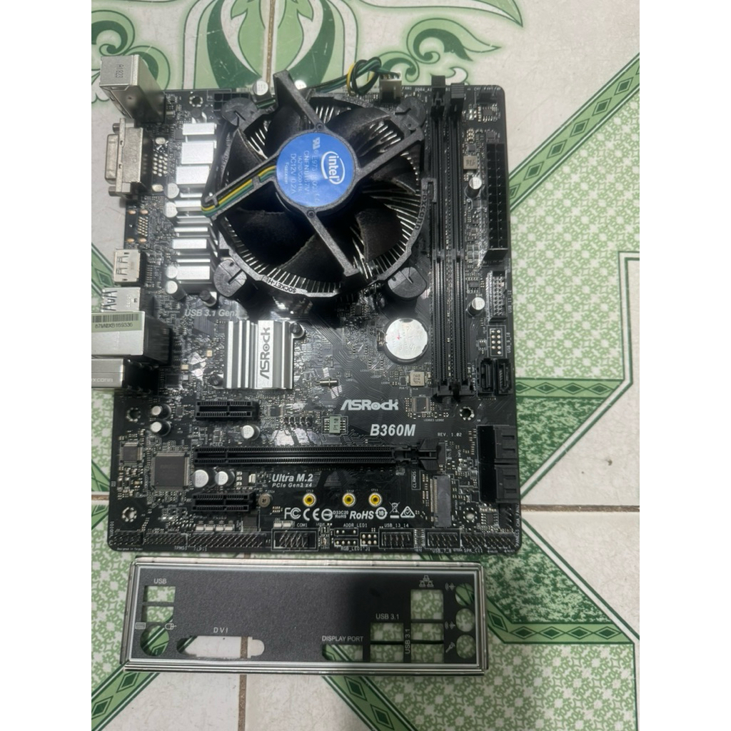 Main asrock b360m the he 8 đẹp