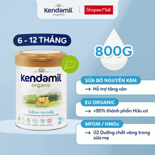 Sữa Công Thức Hữu Cơ Kendamil Organic chứa HMOs số Hai (800g)