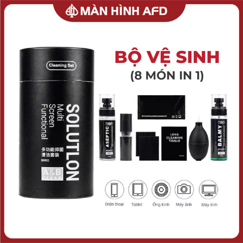 Bộ vệ sinh màn hình AFD Clean 8 món trong 1