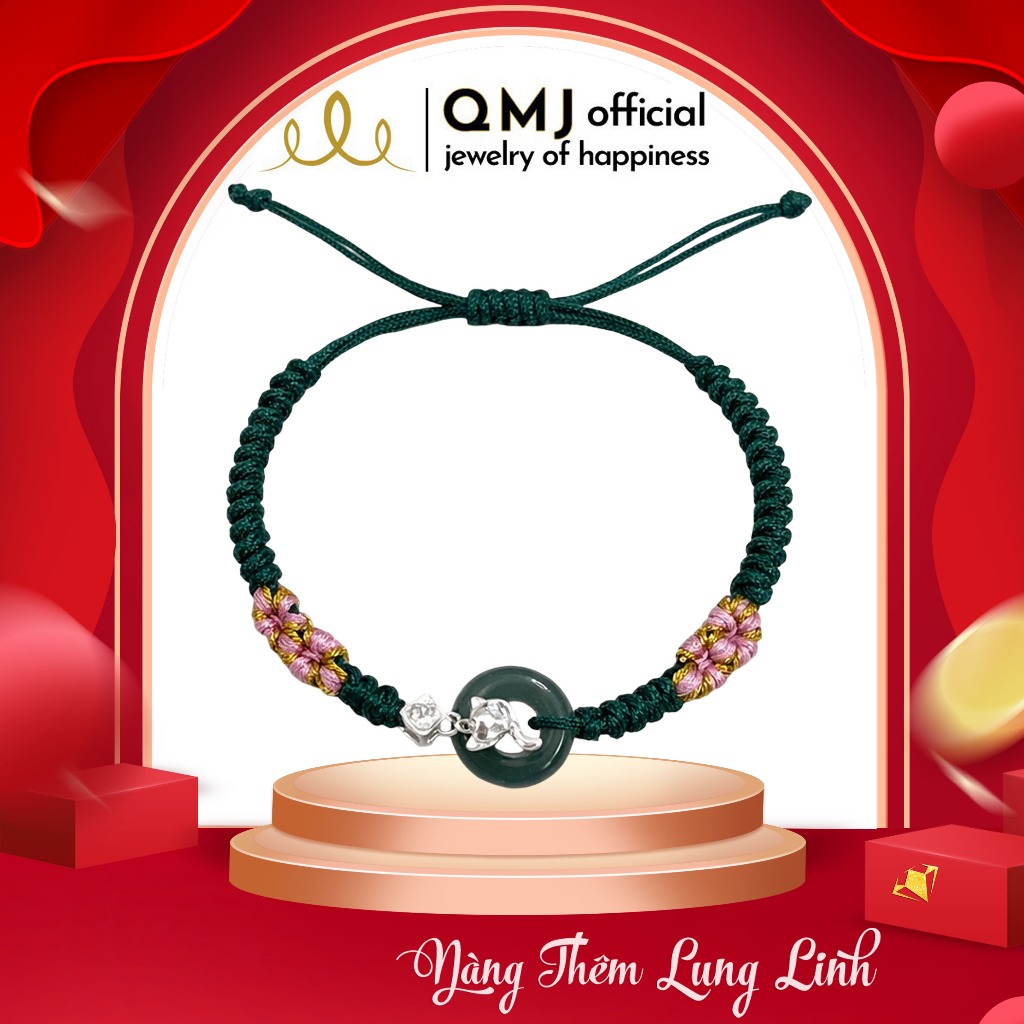 Vòng tay Hồ Ly Hippie PHỈ THUÝ khải vận thăng hoa duyên lộc tình, trang sức nữ QMJ STORE - Q978