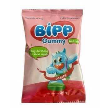 COMBO 10 GÓI Kẹo dẽo chipchip Bipp Gummy nhiều vị bổ sung vitamin cho bé