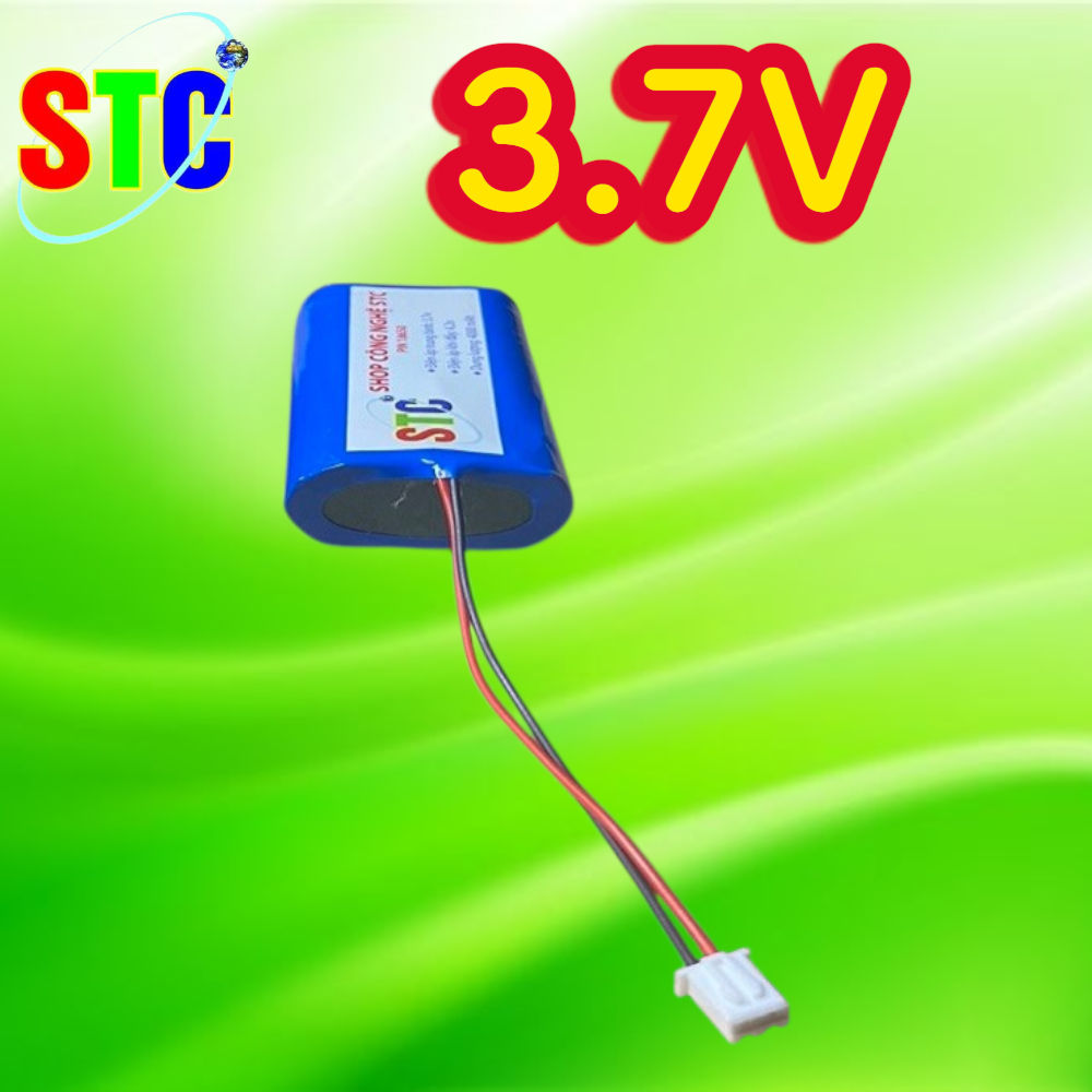 Sản phẩm 18650 3.7V cho loa bluetooth, đèn exit, đèn đội đầu..