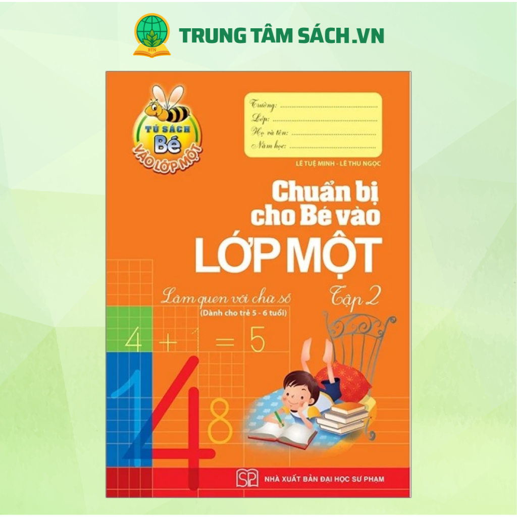 Sách - Tủ sách bé vào lớp 1 - Chuẩn bị cho bé vào lớp 1 - tập 2