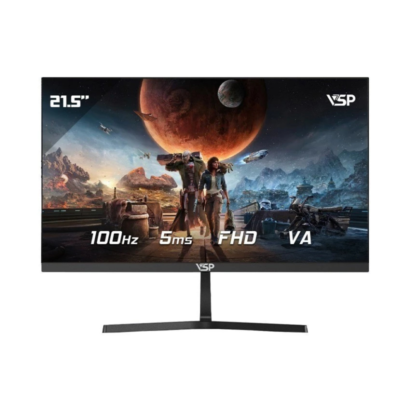 [Full Vat CITY] Màn hình phẳng VSP V2204H (21.5/ VA/ FHD/ 100Hz/ 5ms/ Black) - Hàng chính hãng