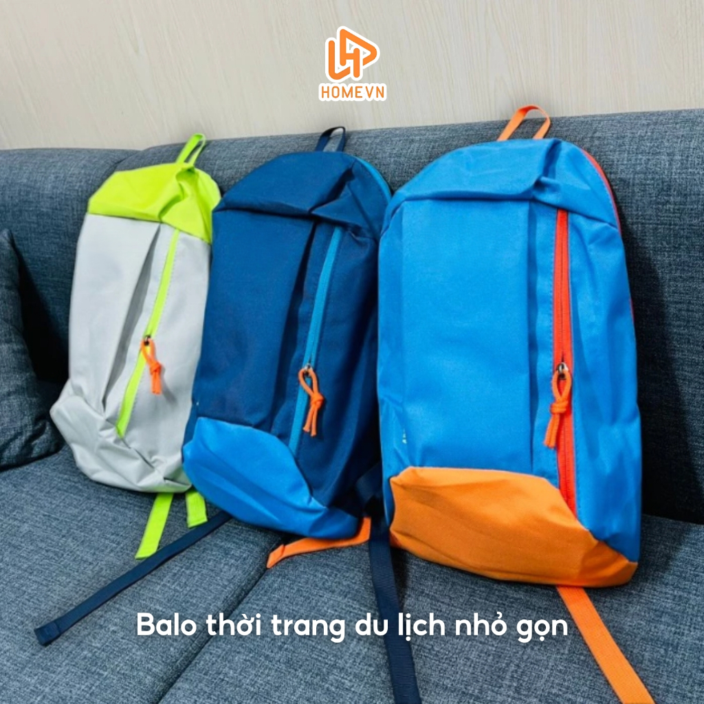 Balo Thể Thao Thời Trang Nam Nữ, Ba Lô Du Lịch 10L Nhỏ Gọn Năng Động, Balo Mini Dã Ngoại Đa Năng