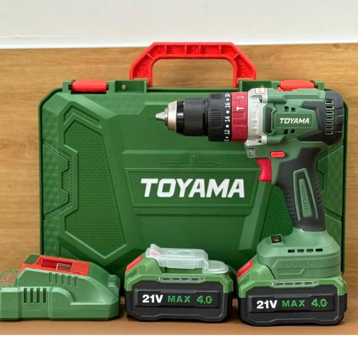 [Z8-Pro] Bộ Khoan pin 13ly 95NM TOYAMA