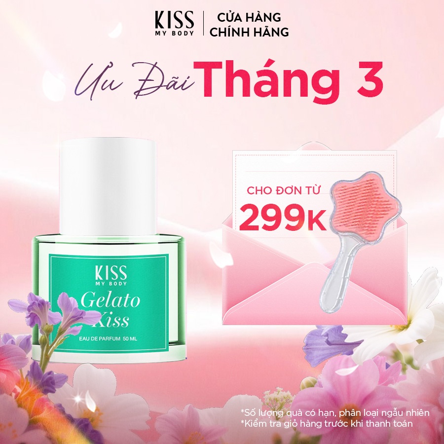 Nước Hoa Kiss My Body EAU DE PARFUM - Hương Gelato Kiss 50ml - Sexilicous Collection