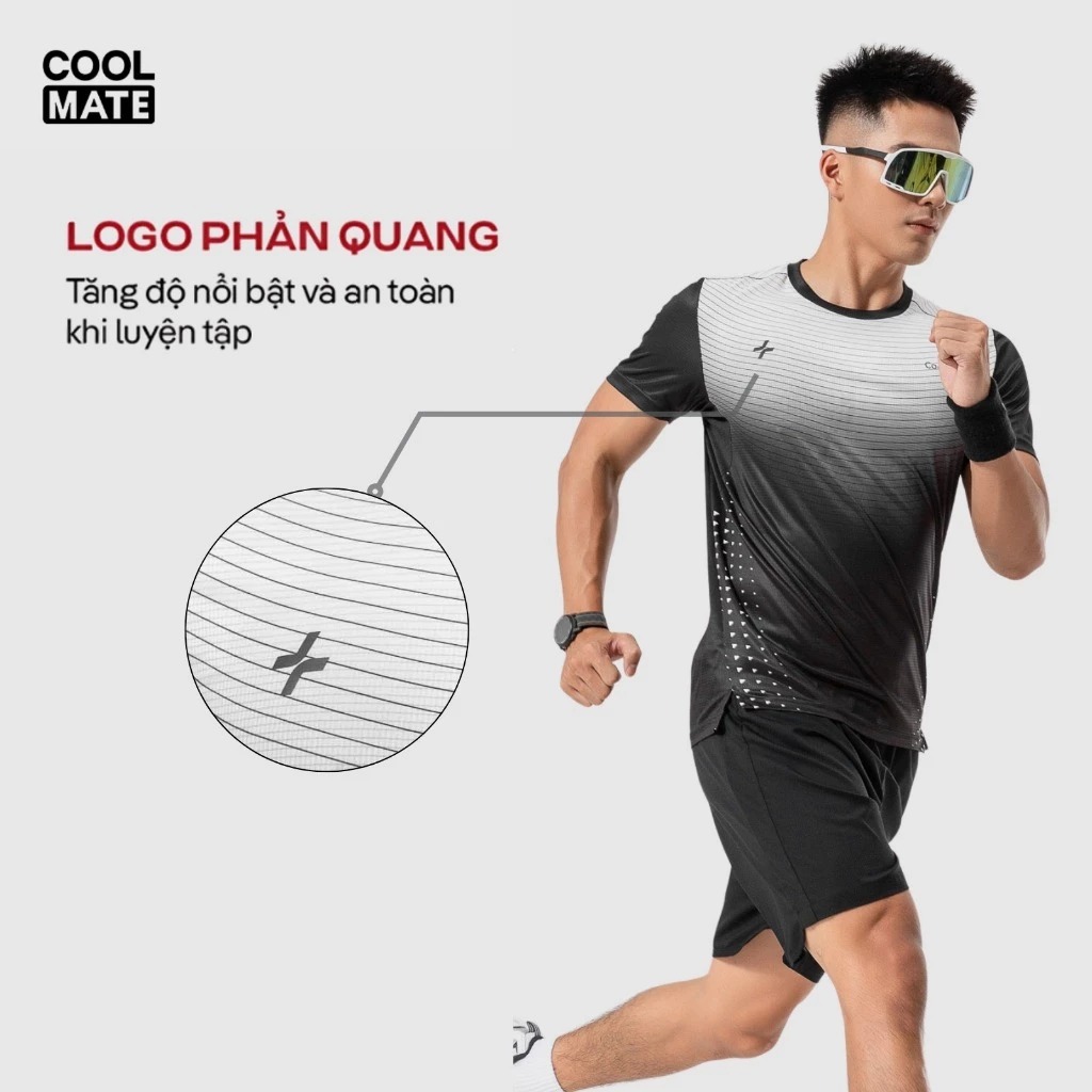 [MUA 3 GIẢM 30%]BST Áo thun thể thao Graphic chạy bộ, chạy trail siêu nhẹ, thoáng khí, thấm hút mồ hôi Coolmate | BigBuy360 - bigbuy360.vn