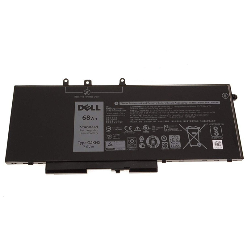 Pin Laptop Dell Latitude E5480 5580 E5490 Precision 3520 GJKNX Battery 68Wh