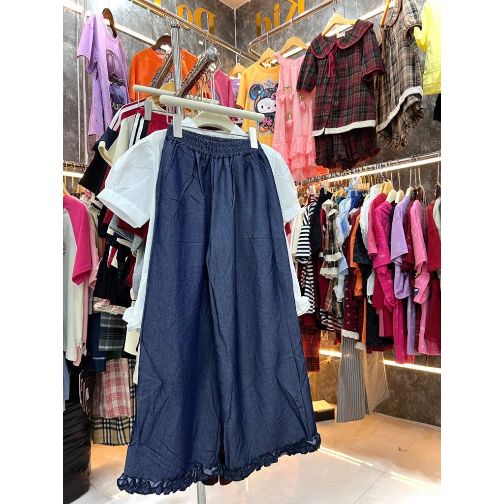 [DOKID]VN96-quần jean lụa mẫu hè 2026