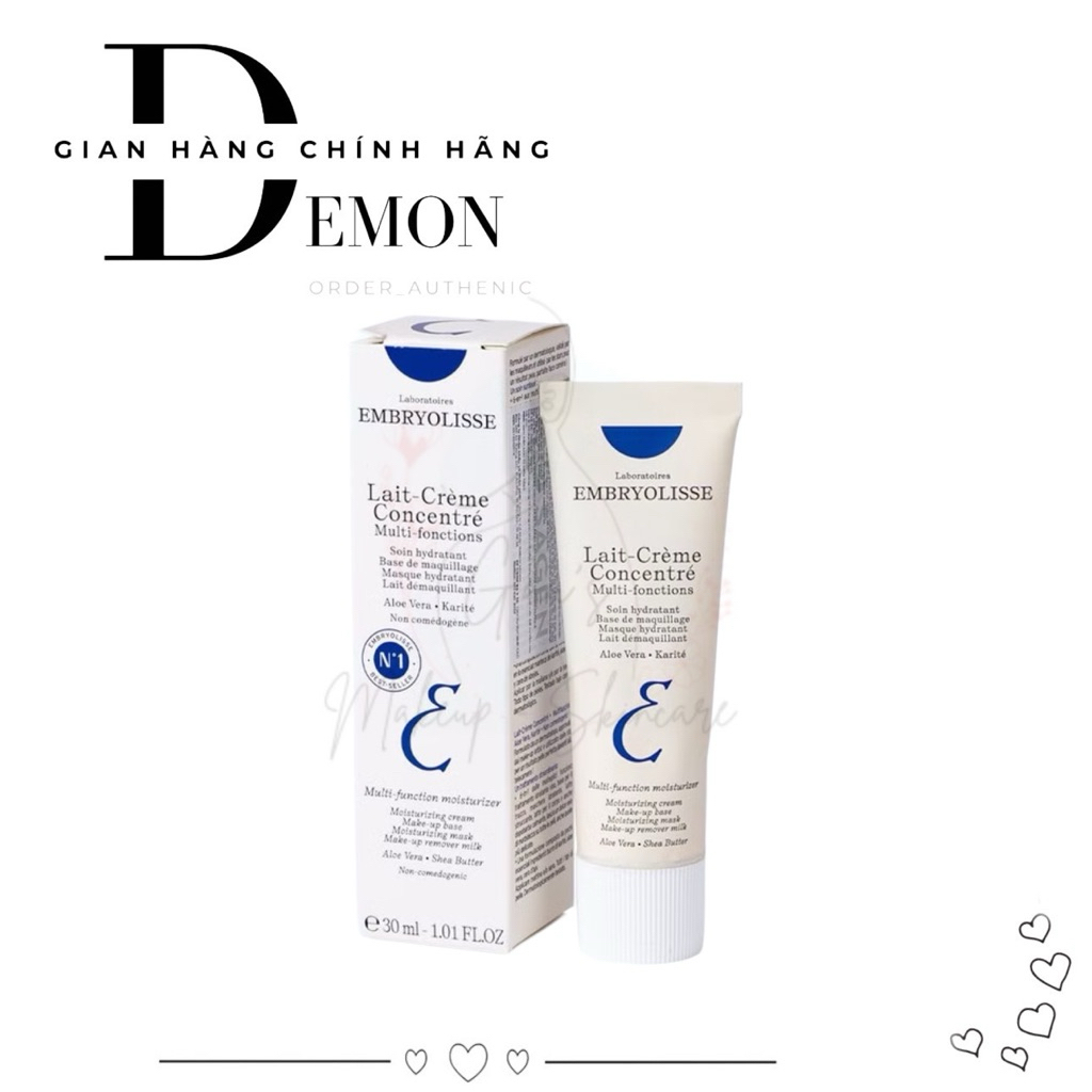 [30ml/75ml] Kem dưỡng ẩm Embryolisse