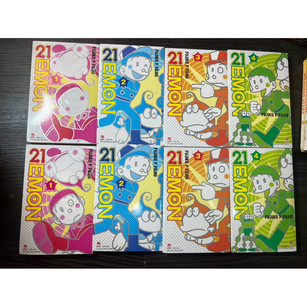Bọc truyện Emon21 full 4 quyển tốt đẹp