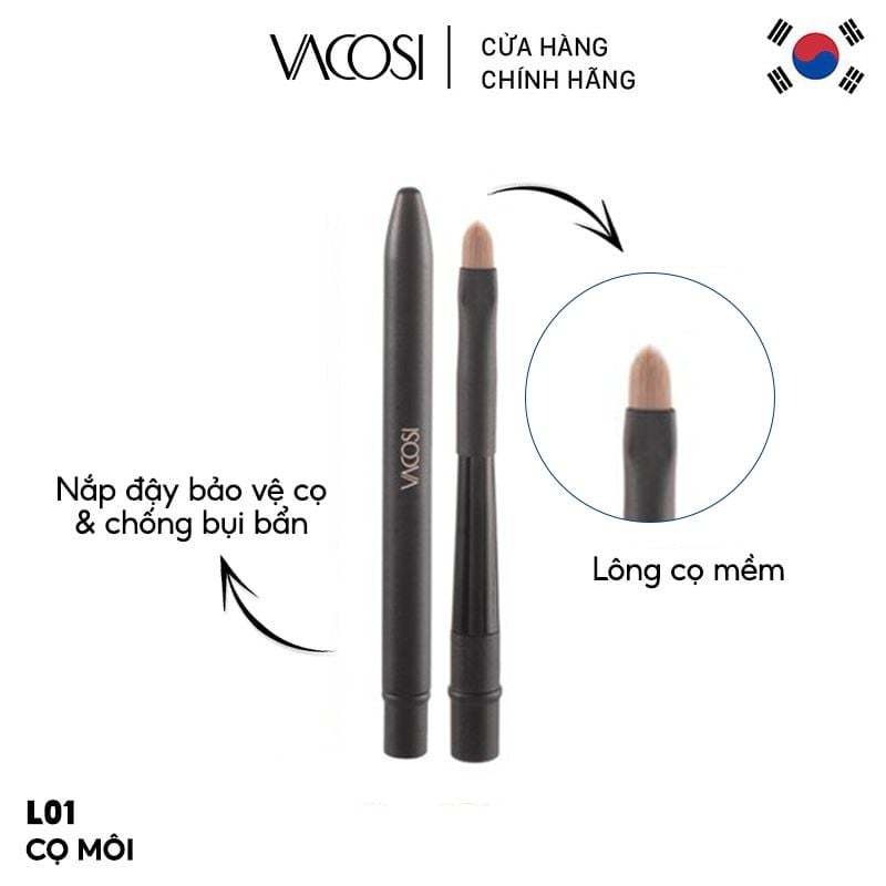 Cọ môi Vacosi Makeup House L-01