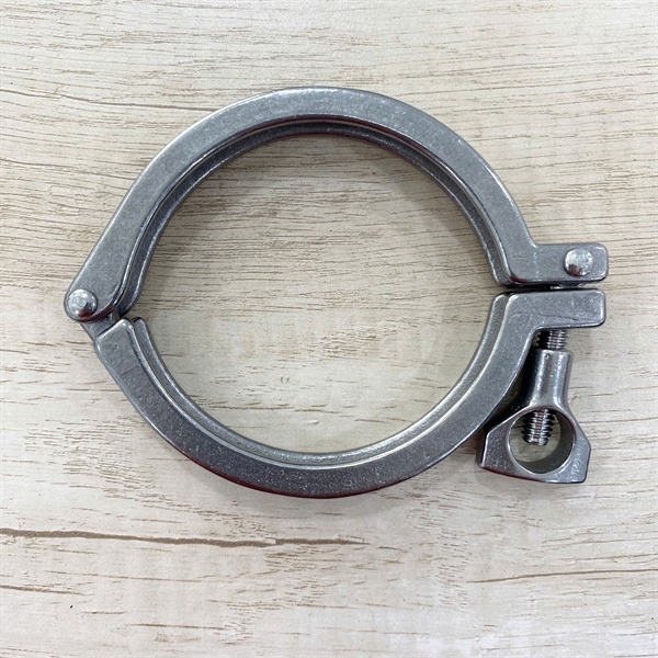 Cùm clamp vi sinh Inox 304, Kẹp cùm vi sinh, đai kẹp clamp, cùm clamp nối nhanh, cùm kẹp ống inox