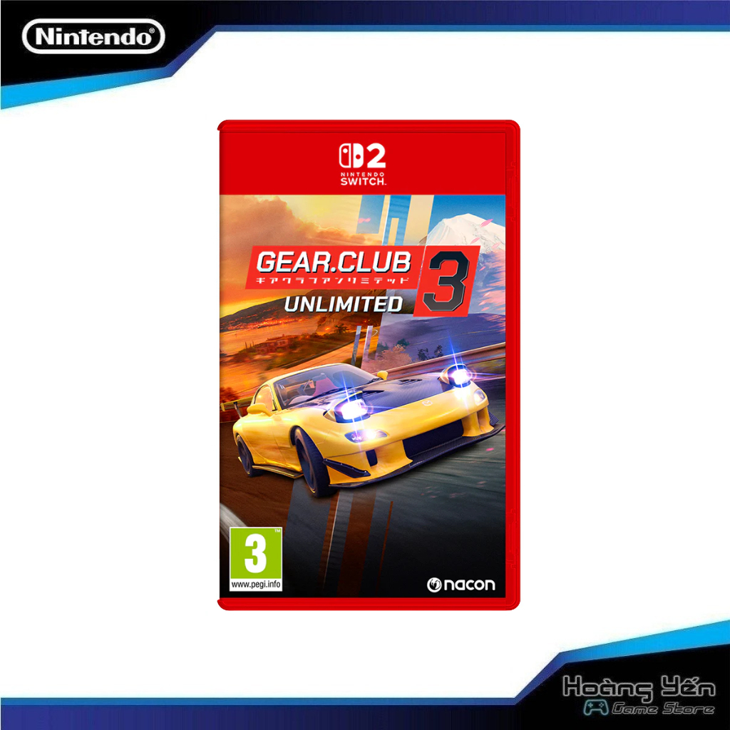 Băng Game Gear Club Unlimited 3 Nintendo Switch 2
