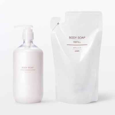 [26SS] MUJI Sữa Tắm Chai/ Gói 480ml