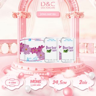 Băng vệ sinh thảo dược D&C Doctor Care ban ngày 24cm Combo 2 gói