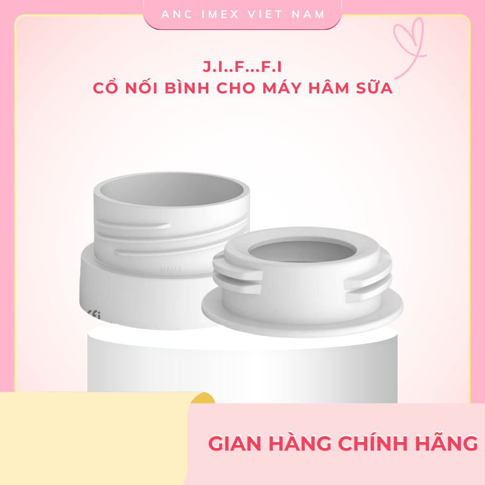 CỔ NỐI BÌNH SỮA - DÙNG CHO MÁY HÂM SỮA JIFFI