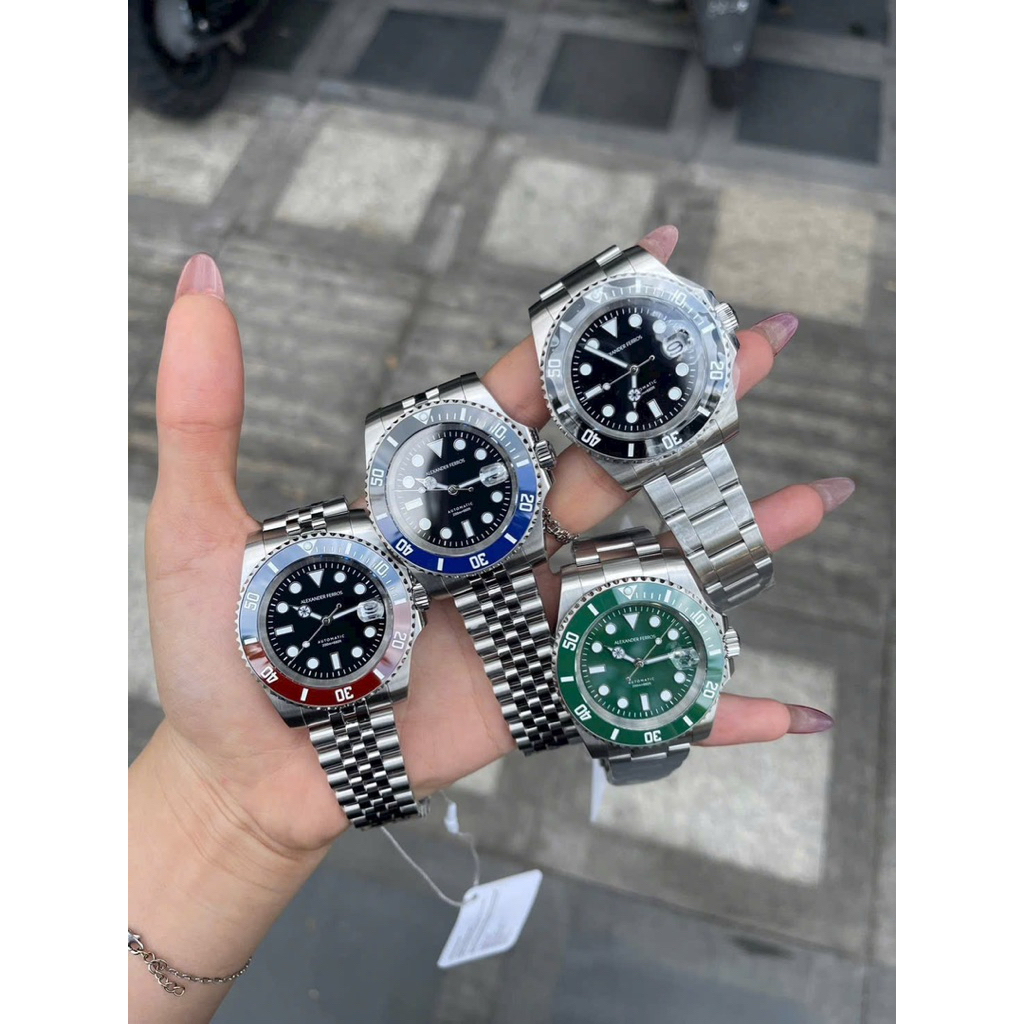 ❤️‍🔥Alexander Ferros 8352 mẫu diver watch mang tinh thần thể thao mạnh mẽ