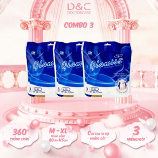 Combo 3 gói Băng vệ sinh quần ban đêm Glamiss size M-XXL
