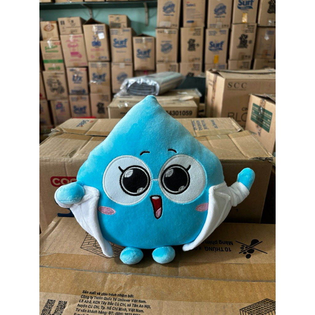 (15cm) Gấu bông gấu tóc xù/heo/cừu/giọt nước