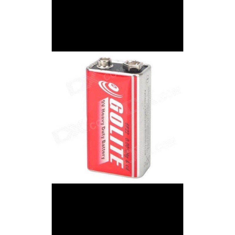 Hộp 10 viên pin 9v - pin 9v - pin Mic 9v GOLTOE